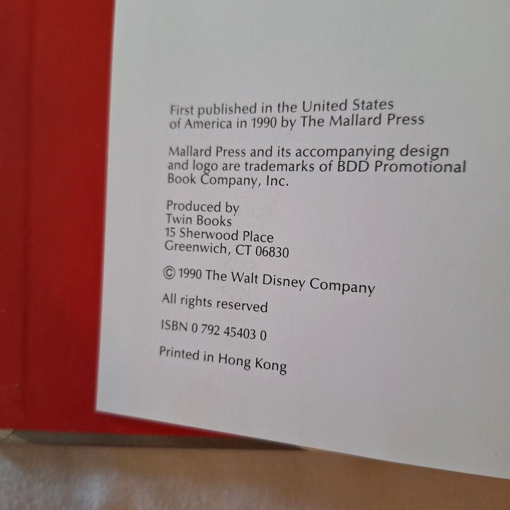 Disney Mickey Mouse In The Phantom Blot Oversized Hardcover Book 1990 Read Aloud - Picture 3 of 10